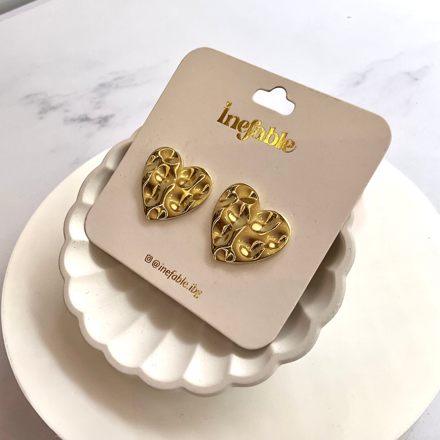 Topo Corazón Mediano Rodio