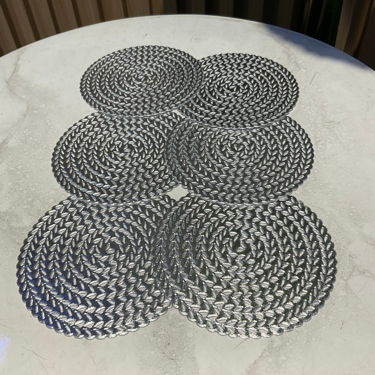 Porta vasos x6 Redondo