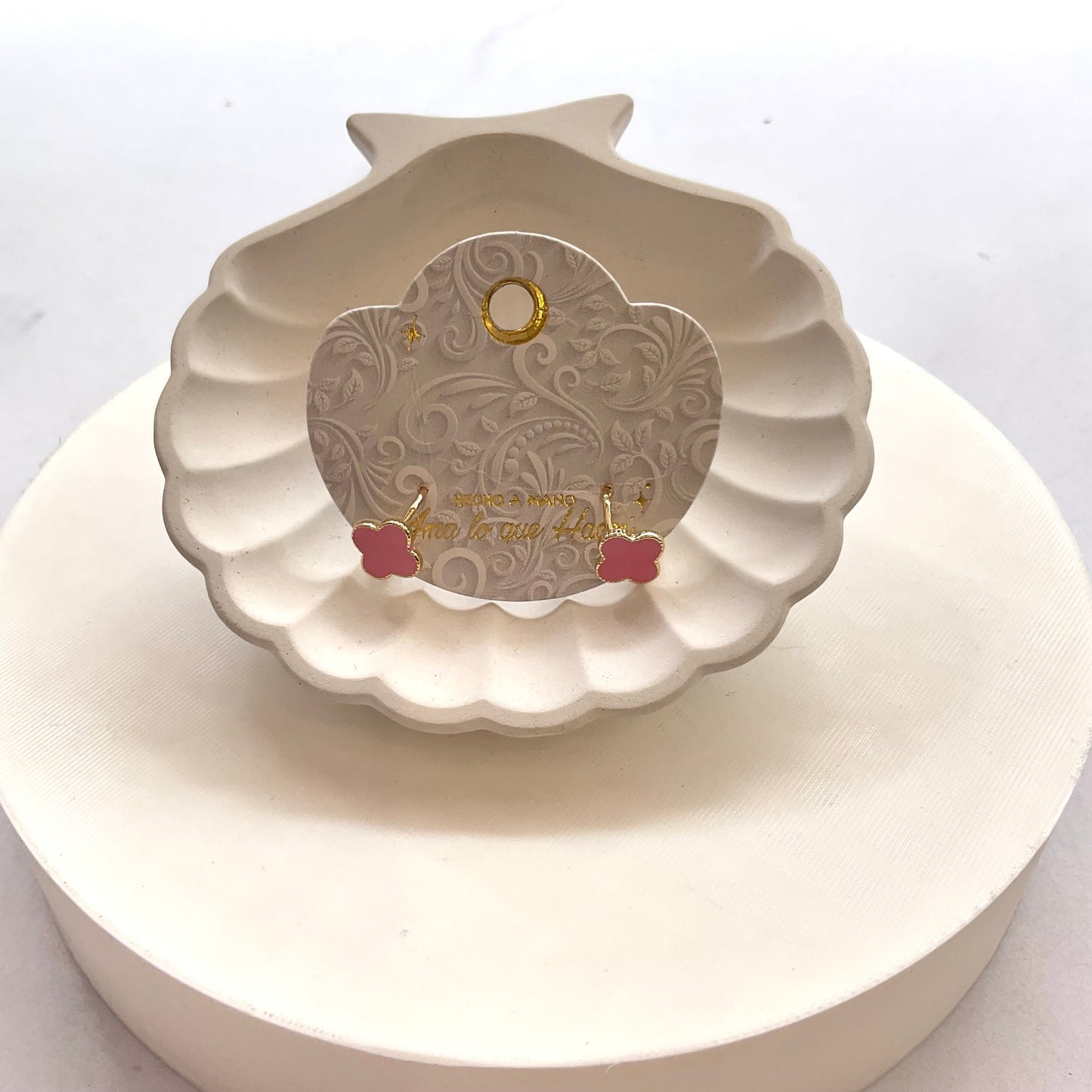 Candonga Pequeña Trébol Rodio