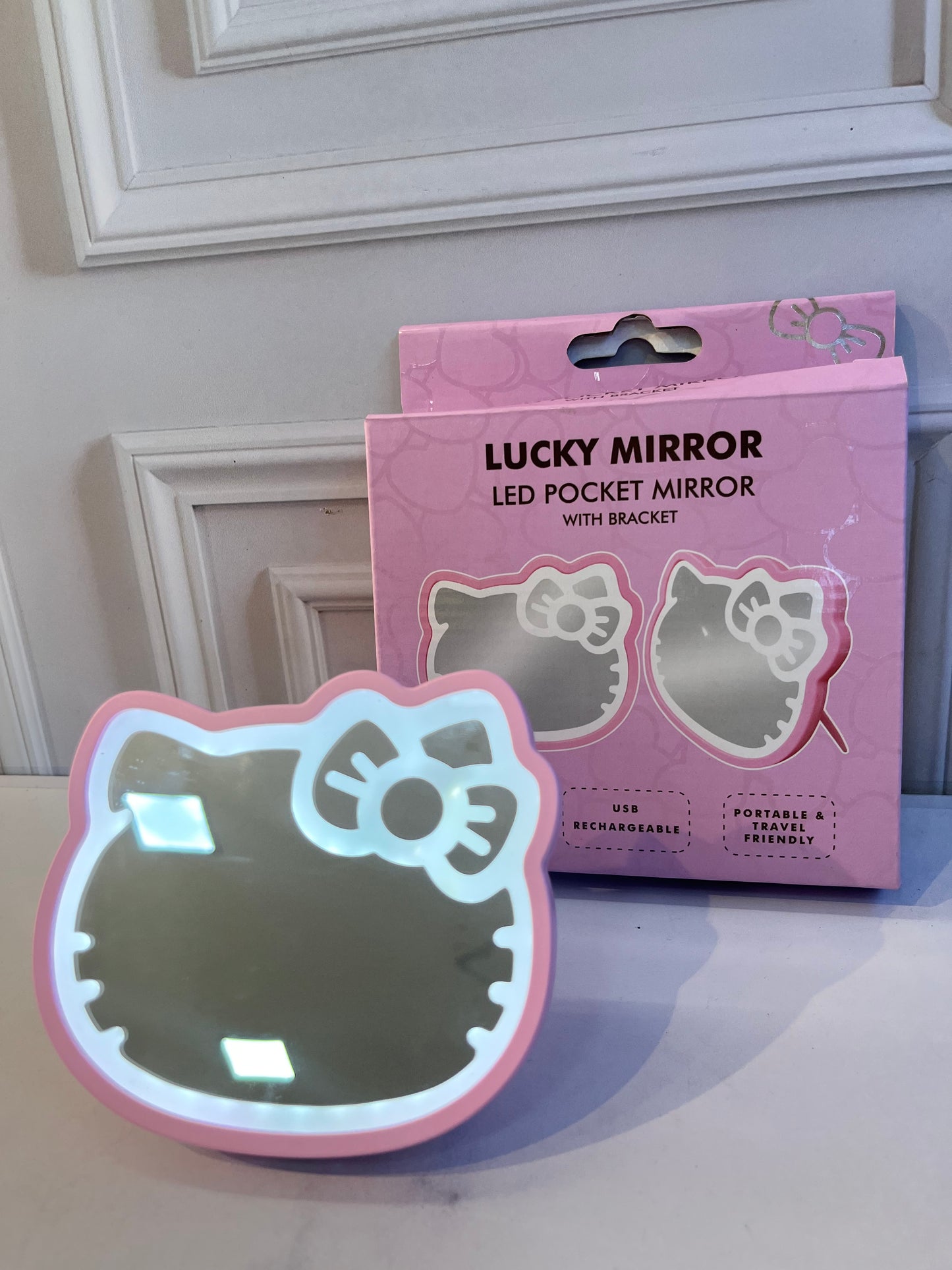 Espejo Hello Kitty Mediano Led