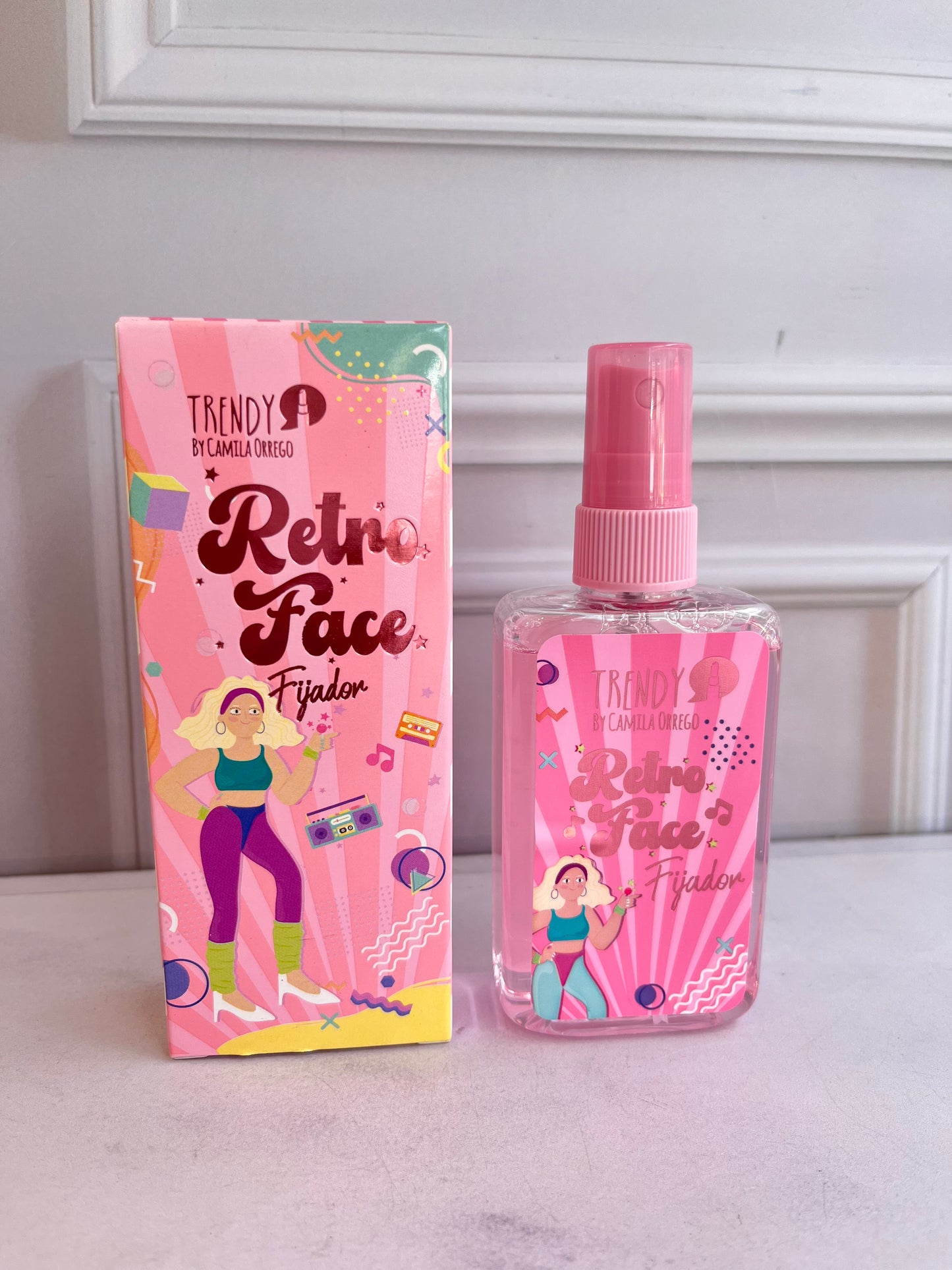 Fijador Maquillaje Retro Face Trendy