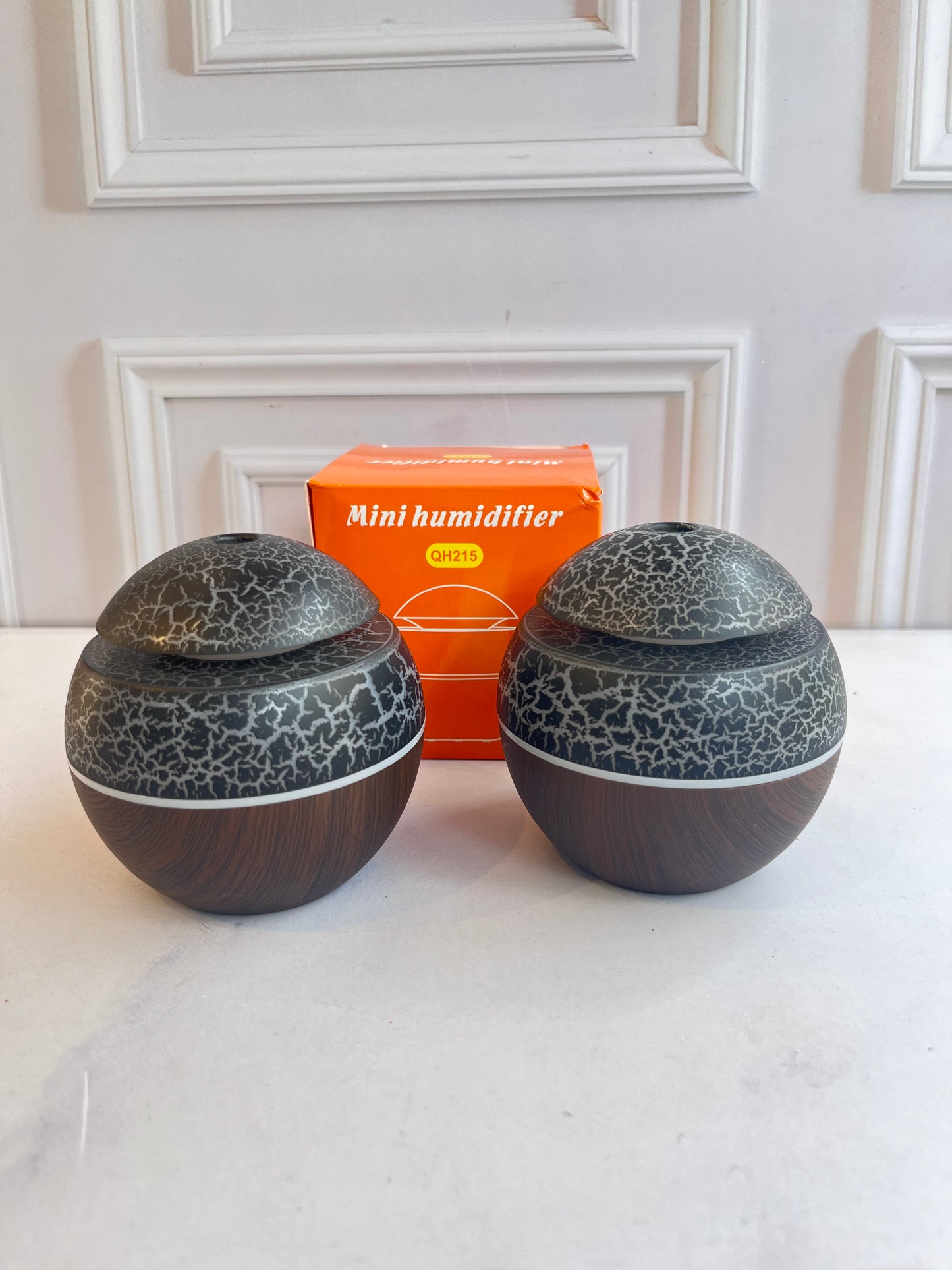 Humidificador Redondo Craqueleado