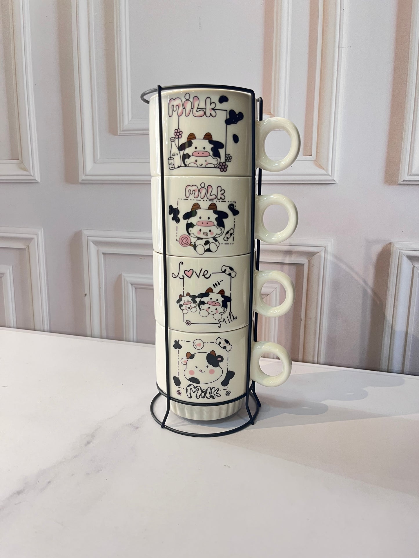 Set Soporte Pocillos x4