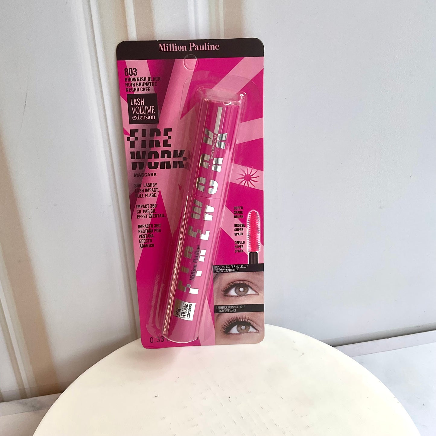 Pestañina Fire Work Millin A Prueba de Agua