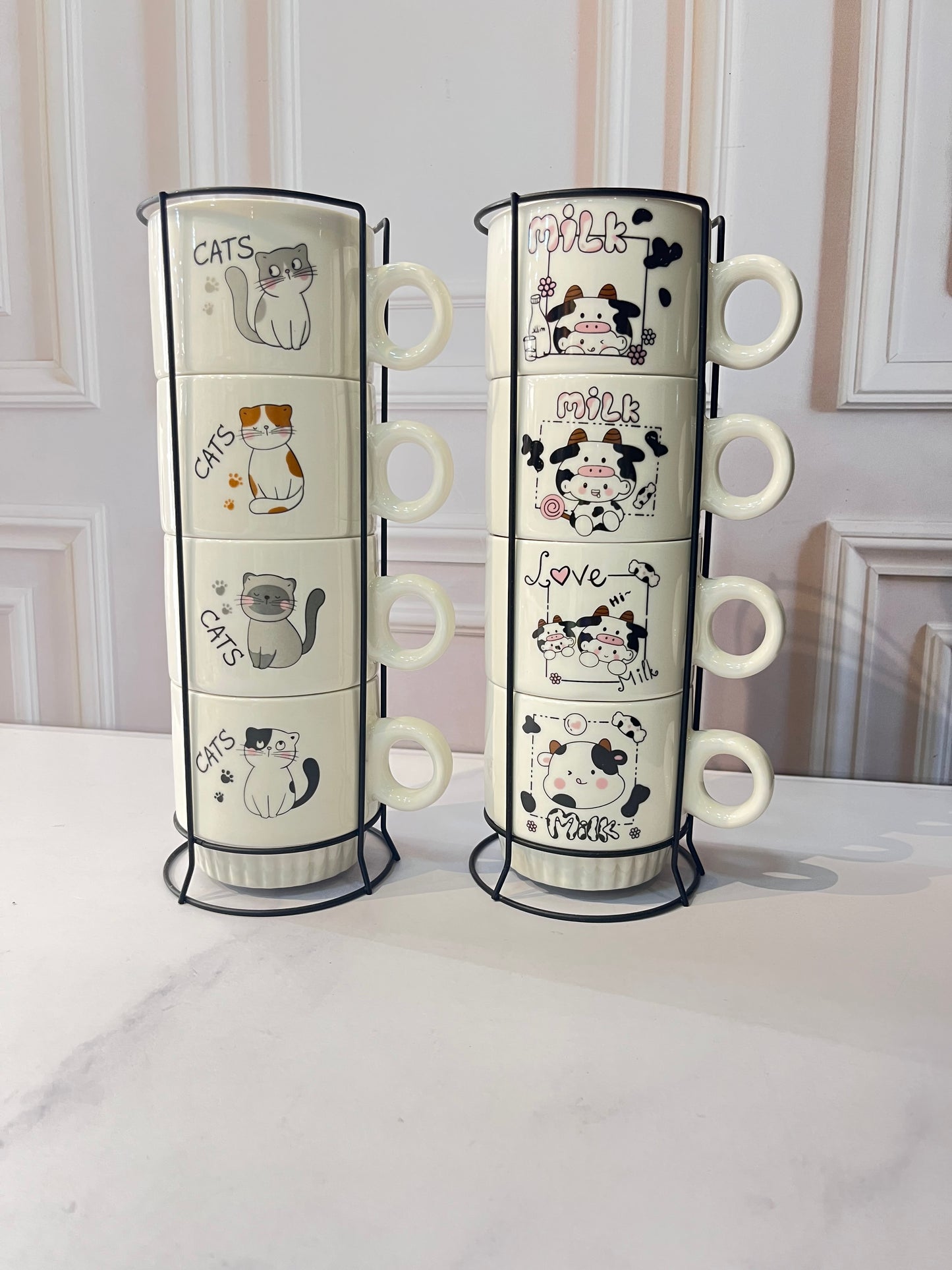 Set Soporte Pocillos x4