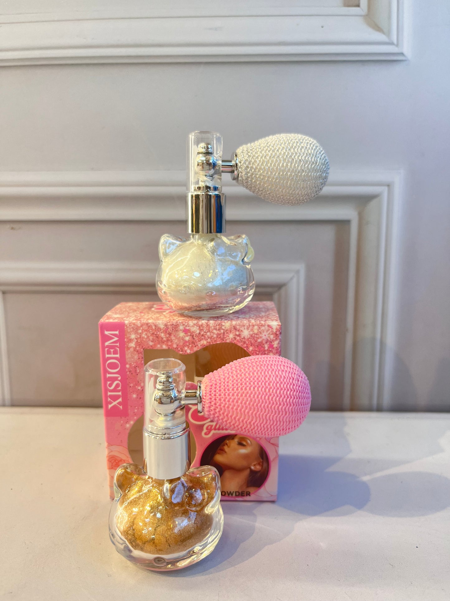 Polvo de Hadas con Aplicador Hello Kitty