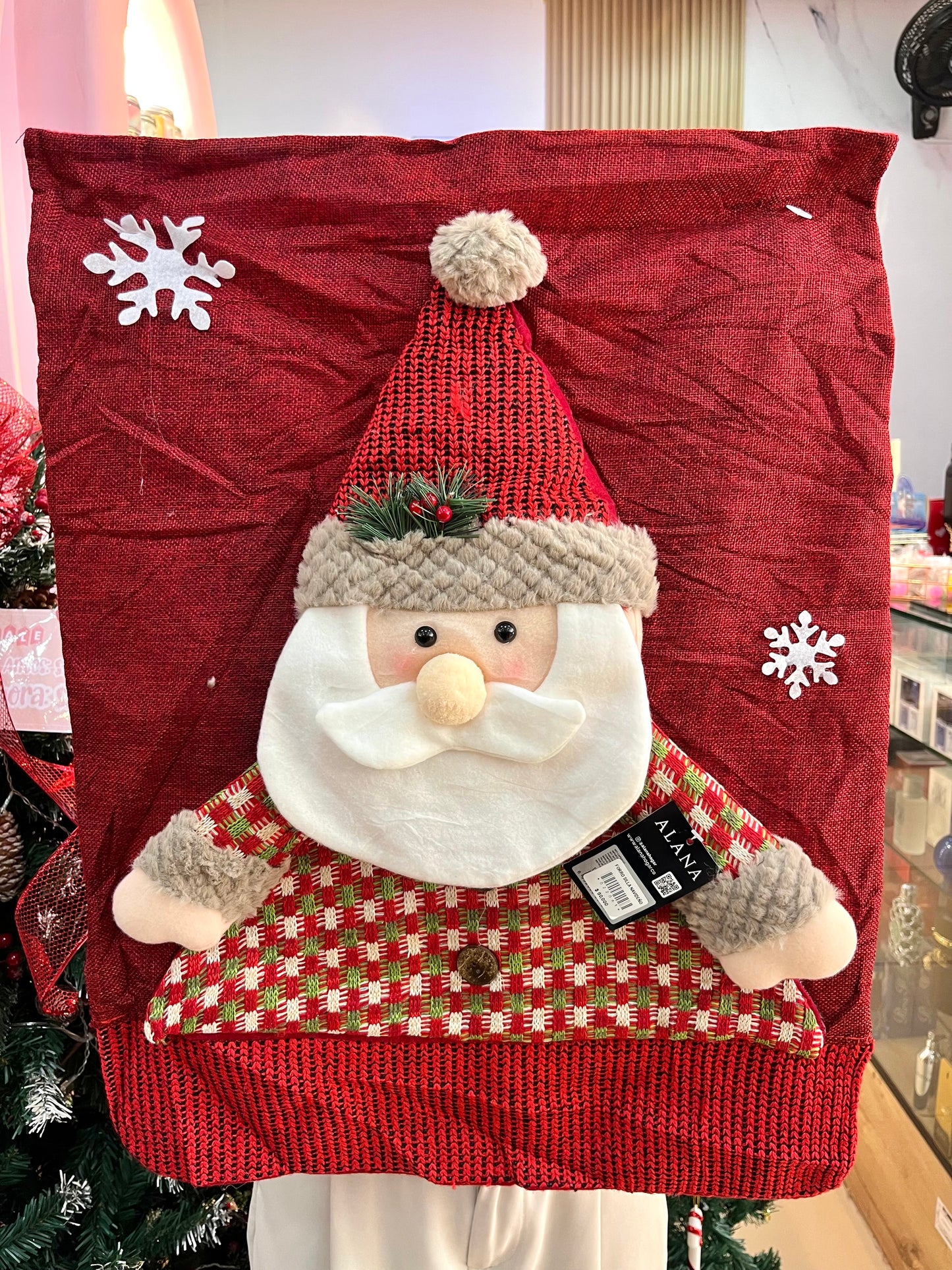 Forro Silla  Navideño