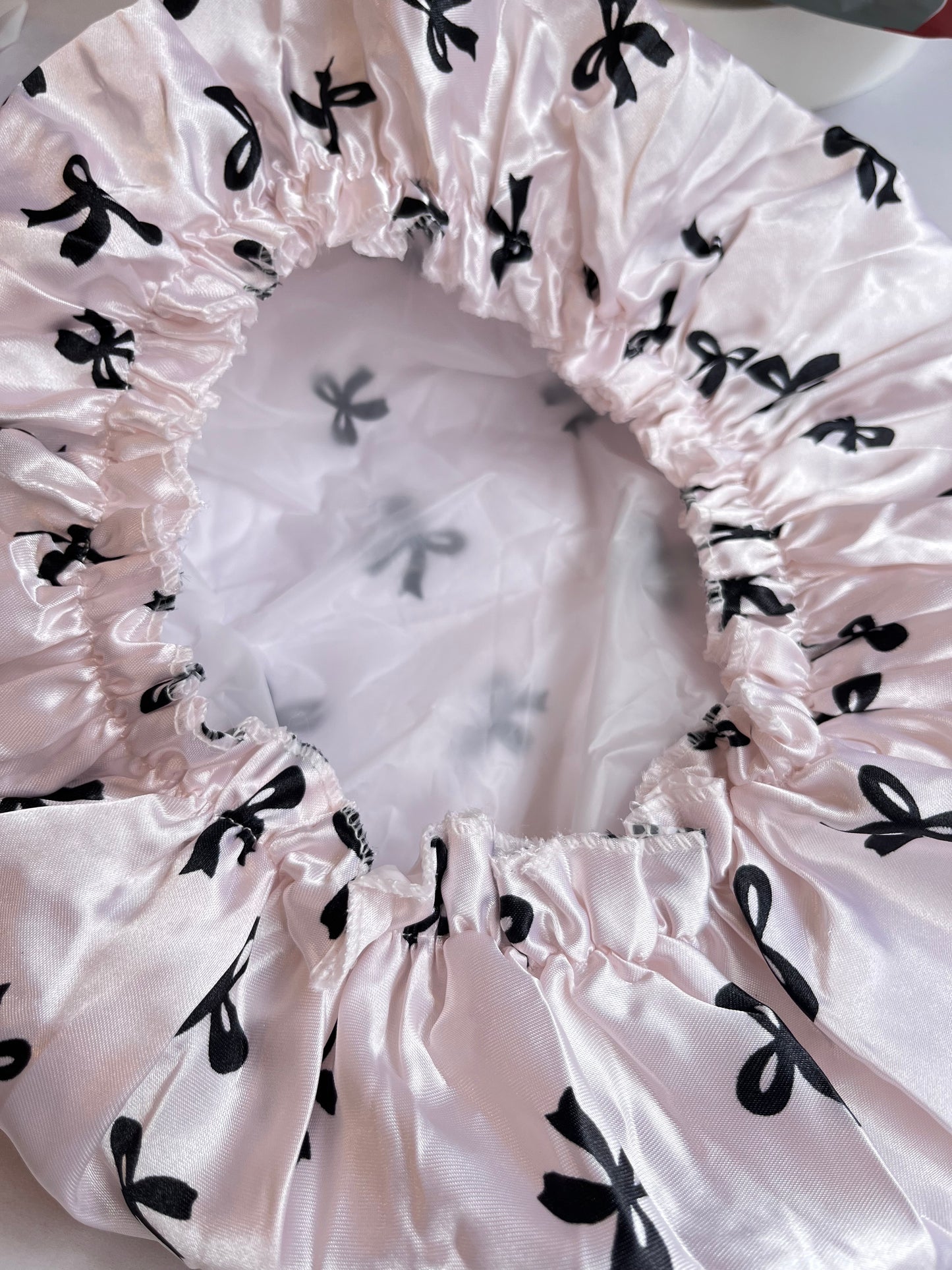 Gorro de Baño Estampado Moñitos