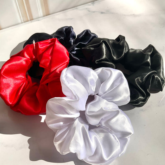 Scrunchies en Satín Grande