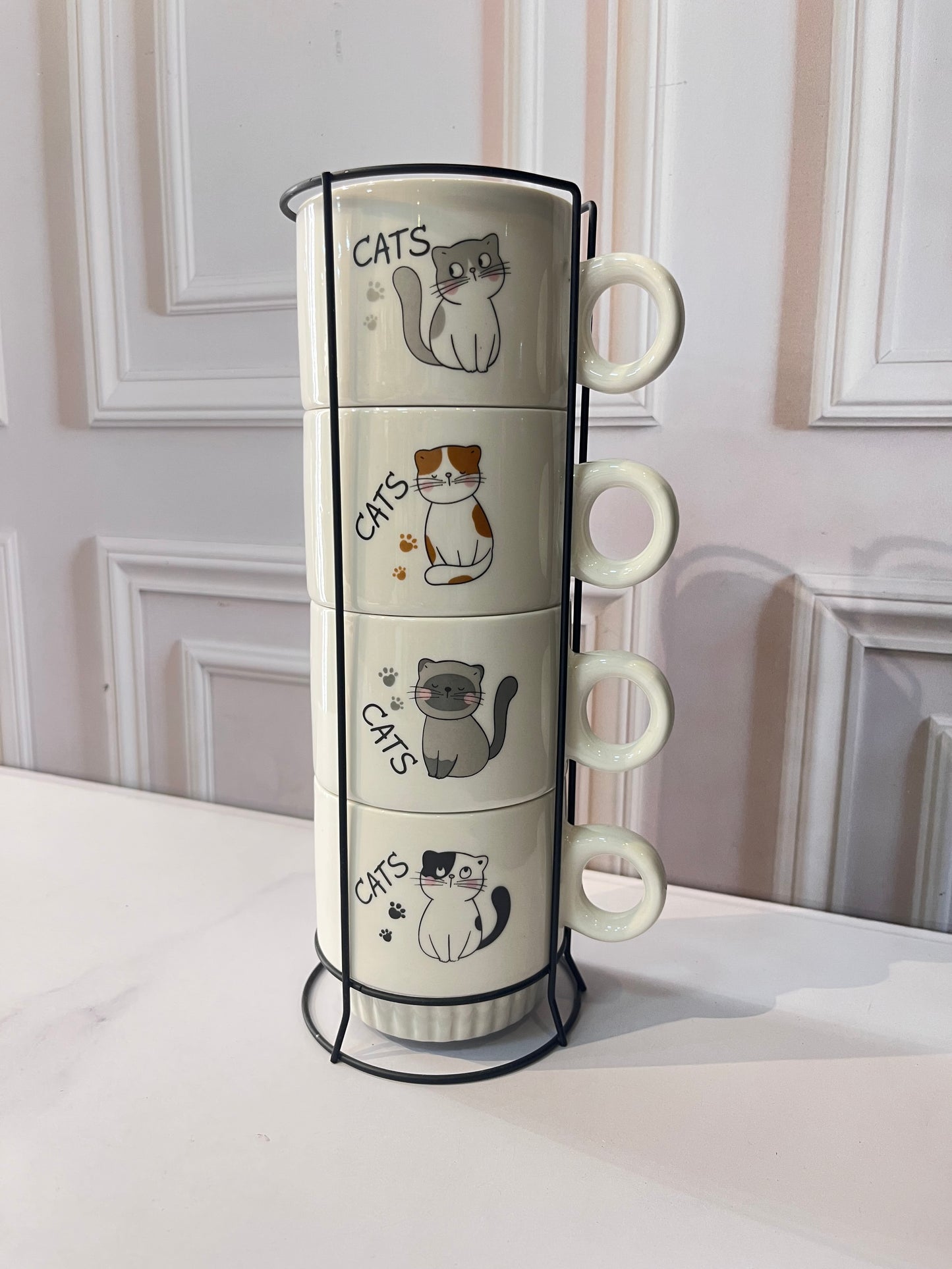 Set Soporte Pocillos x4