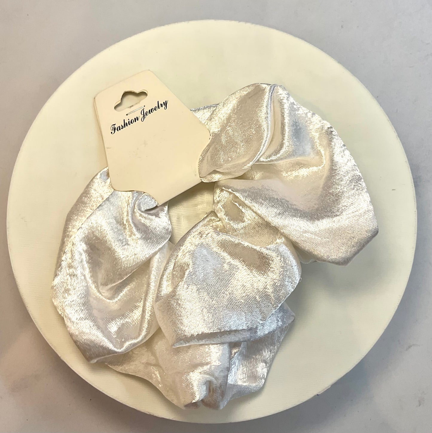 Scrunchies Tipo Metalizada