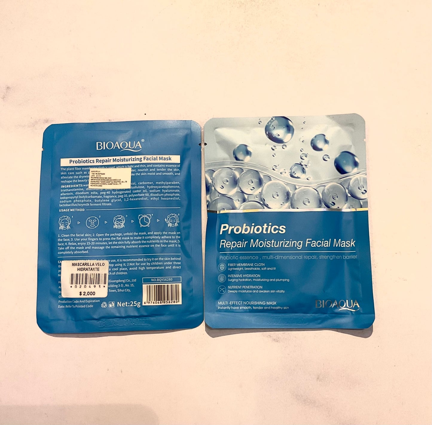 Mascarillas en Velo unidad