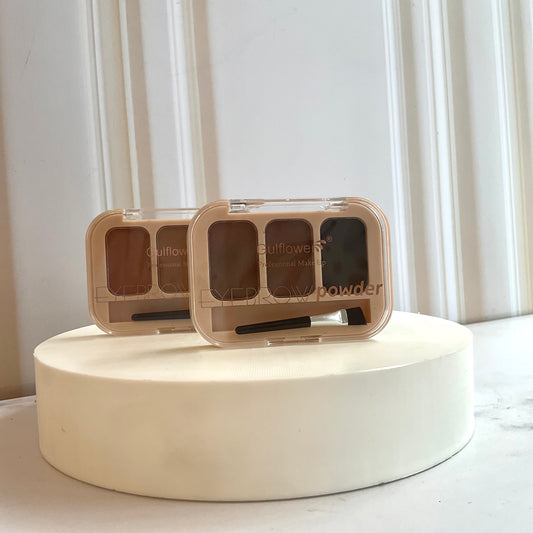 Paleta de Sombras X3 Tonos