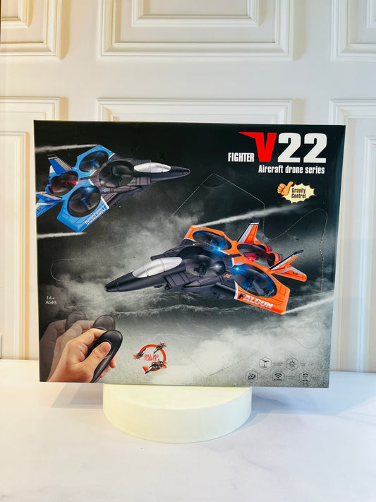 Avión con control V22