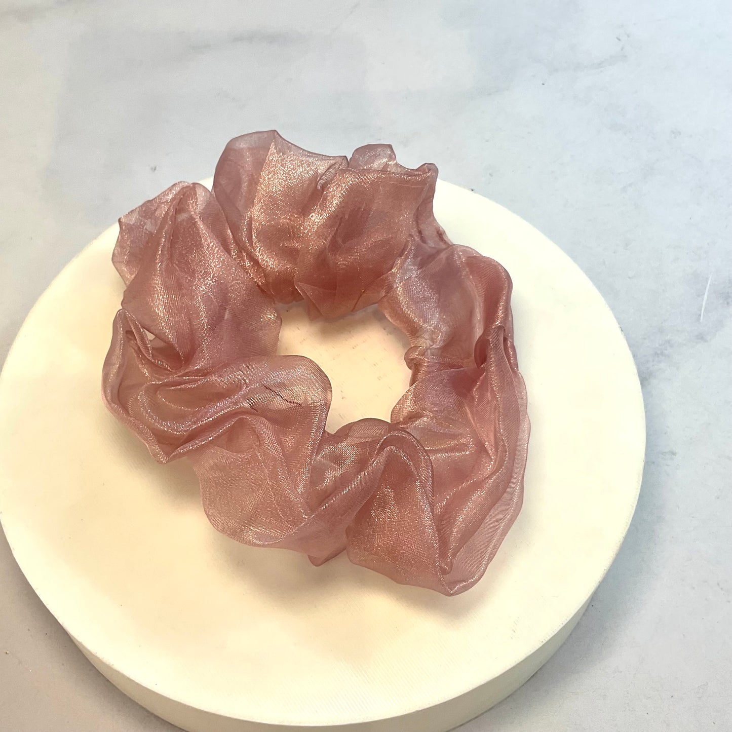 Scrunchies Traslúcida