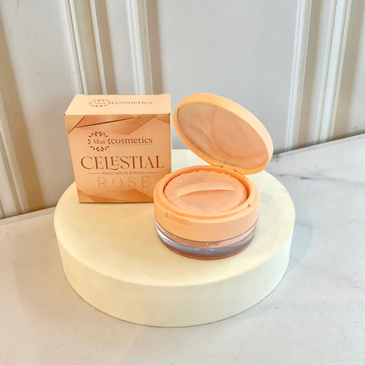Polvo Suelto Rosado Miss Cosmetics