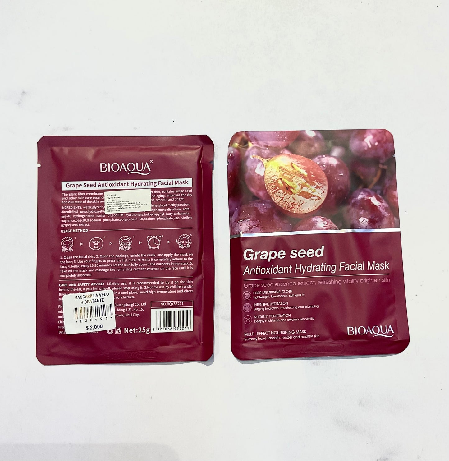 Mascarillas en Velo unidad