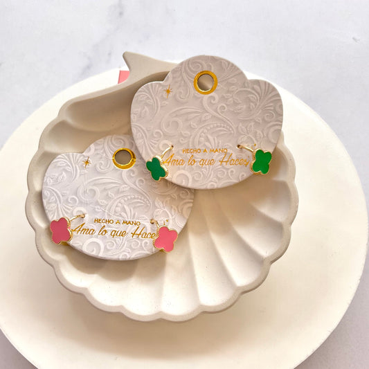 Candonga Pequeña Trébol Rodio