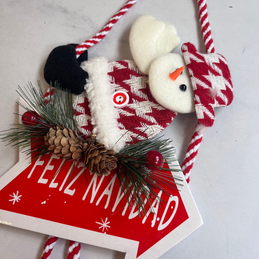 Colgante Para Puerta  Navideño