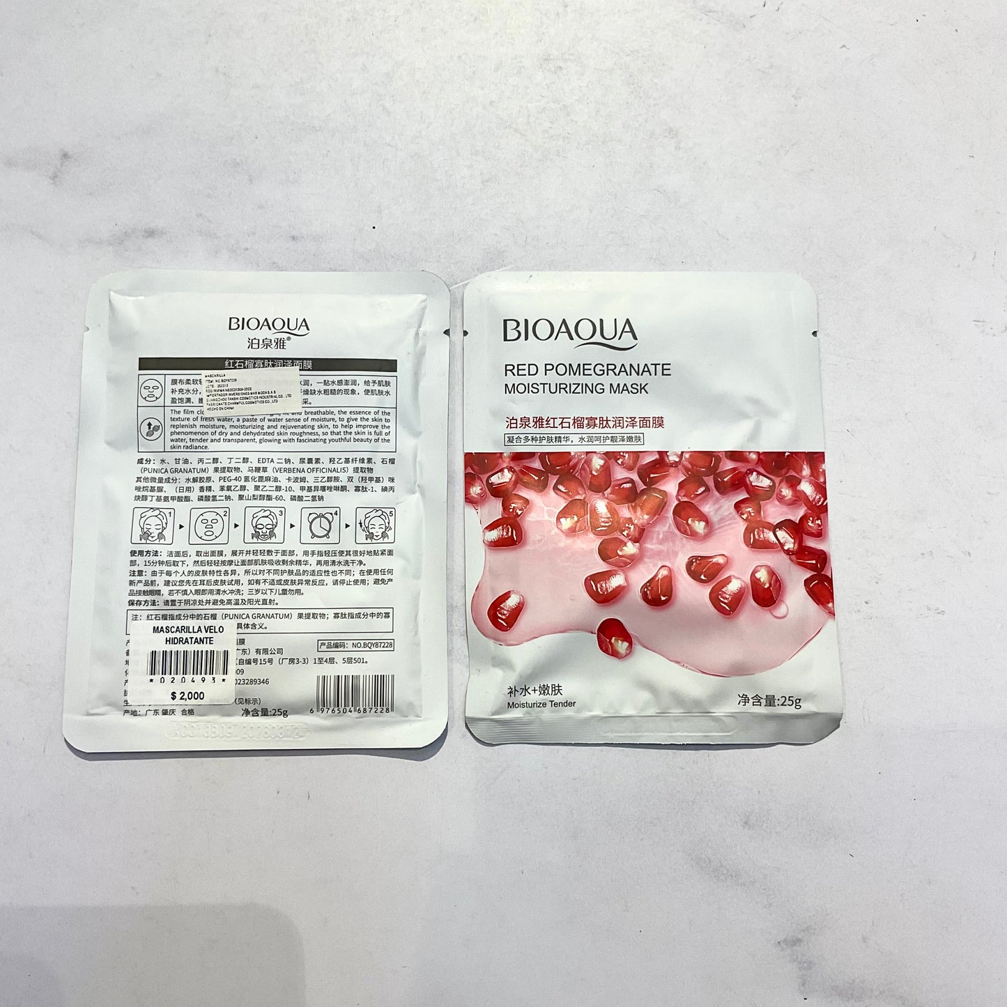 Mascarillas en Velo unidad